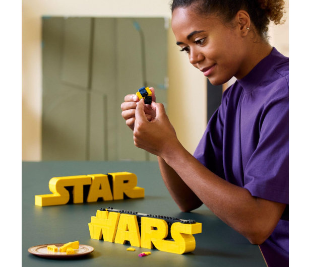 LEGO Star Wars 75407 Logo Star Wars™ zbudowane z klocków - 1308215 - zdjęcie 5